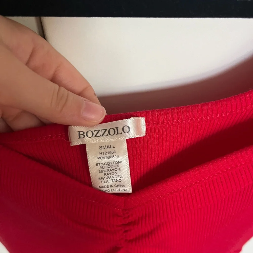 Red Crop Top - Picture 3 of 3